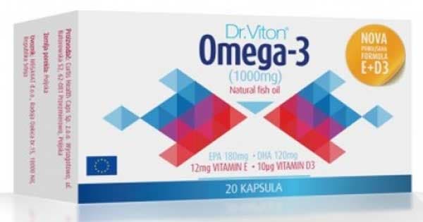 Dr. Viton Omega 3 20 softgel kapsula
