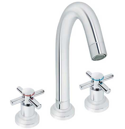 Rosan XO Baterija za lavabo sa tri otvora XO30102