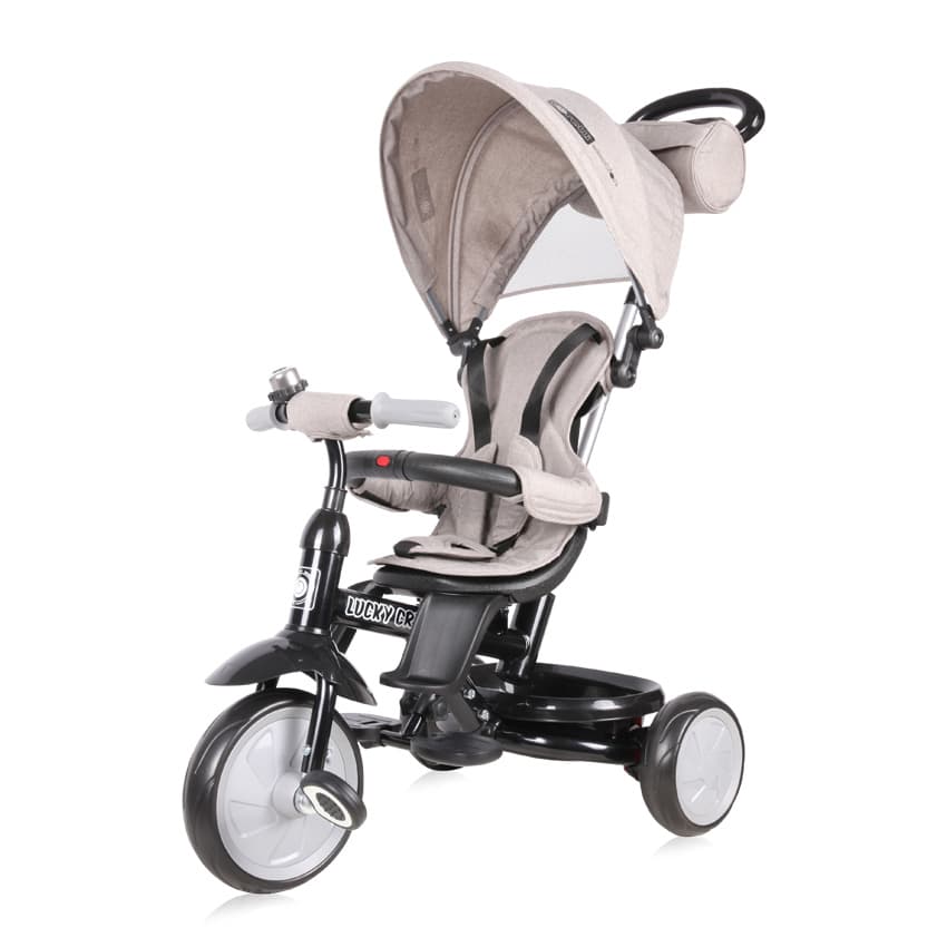 Lorelli Tricikl sa dva smera upravljanja Lucky Crew grey 10050610005