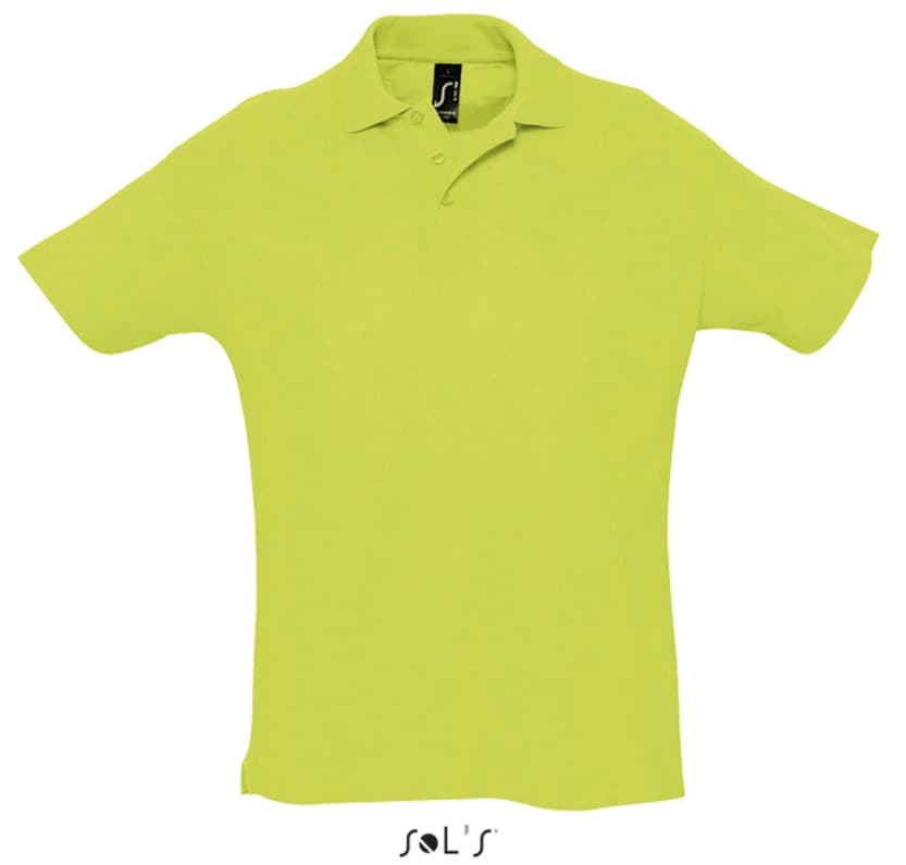 Sols Muška polo majica sa kratkim rukavima Summer II Apple Green veličina L 11342