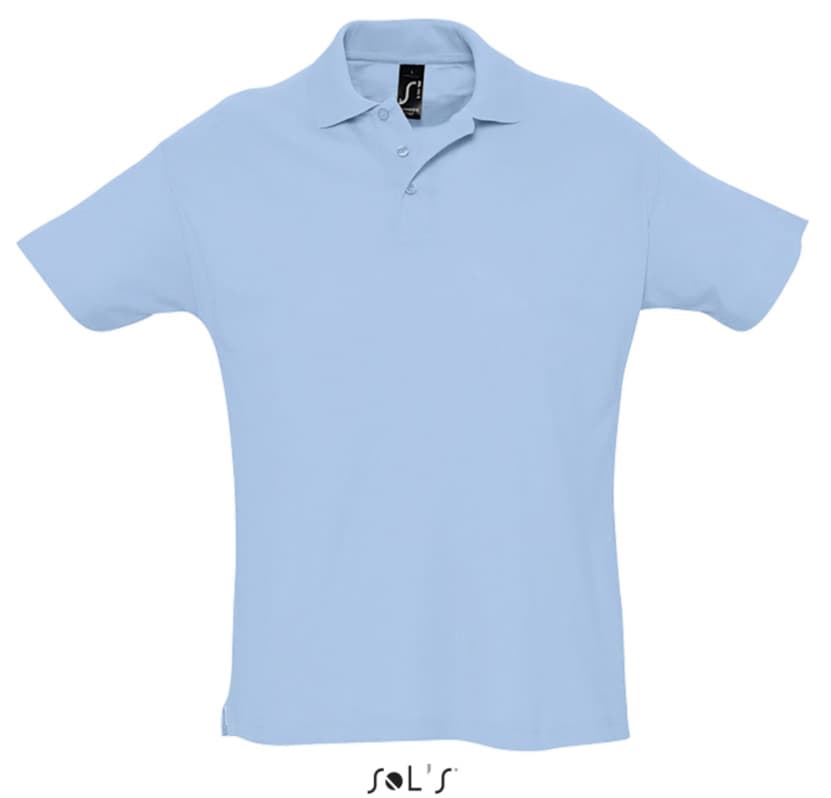 Sols Muška polo majica Summer II Sky Blue veličina S 11342
