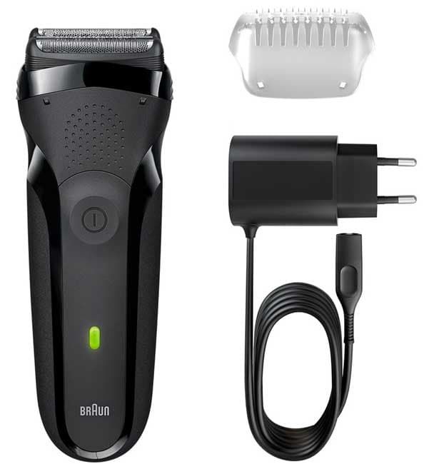 Braun električni brijač sa punjivom baterijom 300 BLK 504712