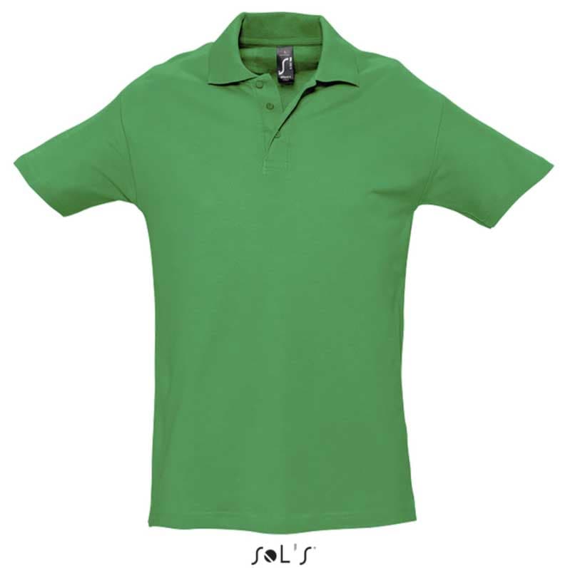 Sols Polo majica za muškarce Spring II Kelly Green veličina L 11362