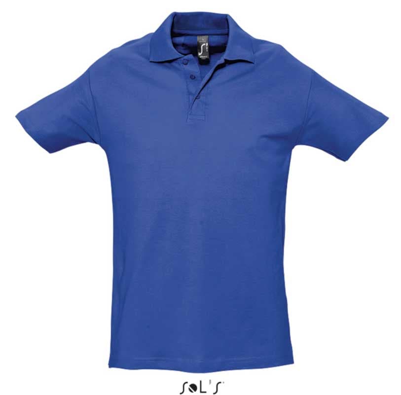 Sols Polo majica za muškarce Spring II Royal Blue veličina 3XL 11362