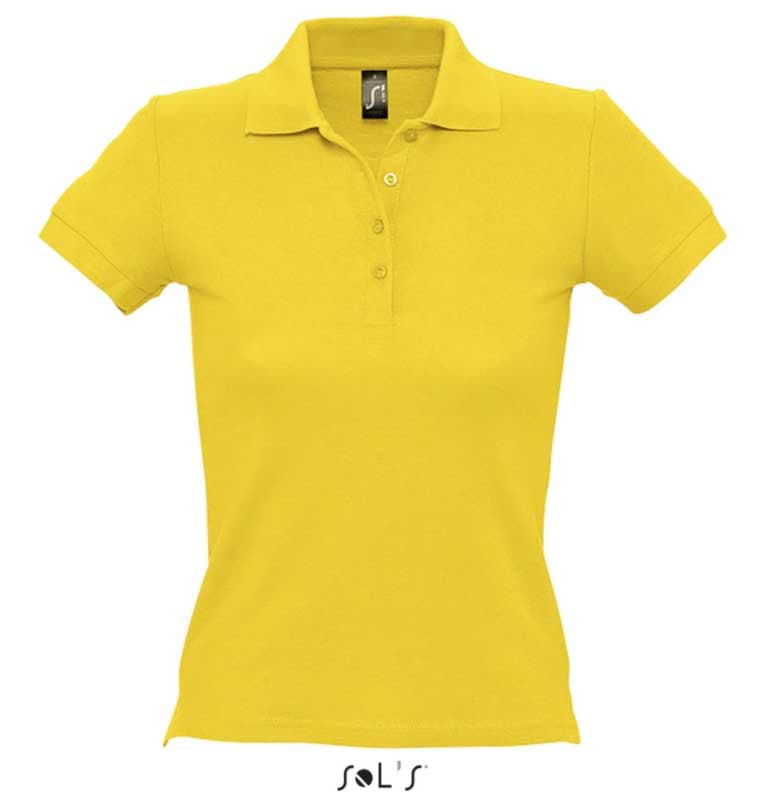 Polo majica za žene Sols People Gold veličina L 11310
