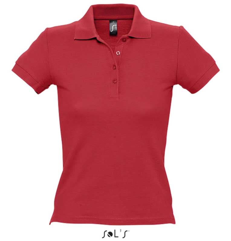 Polo majica za žene Sols People Red veličina XXL 11310