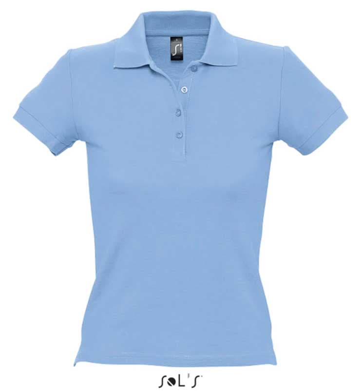 Polo majica za žene Sols People Sky Blue veličina L 11310