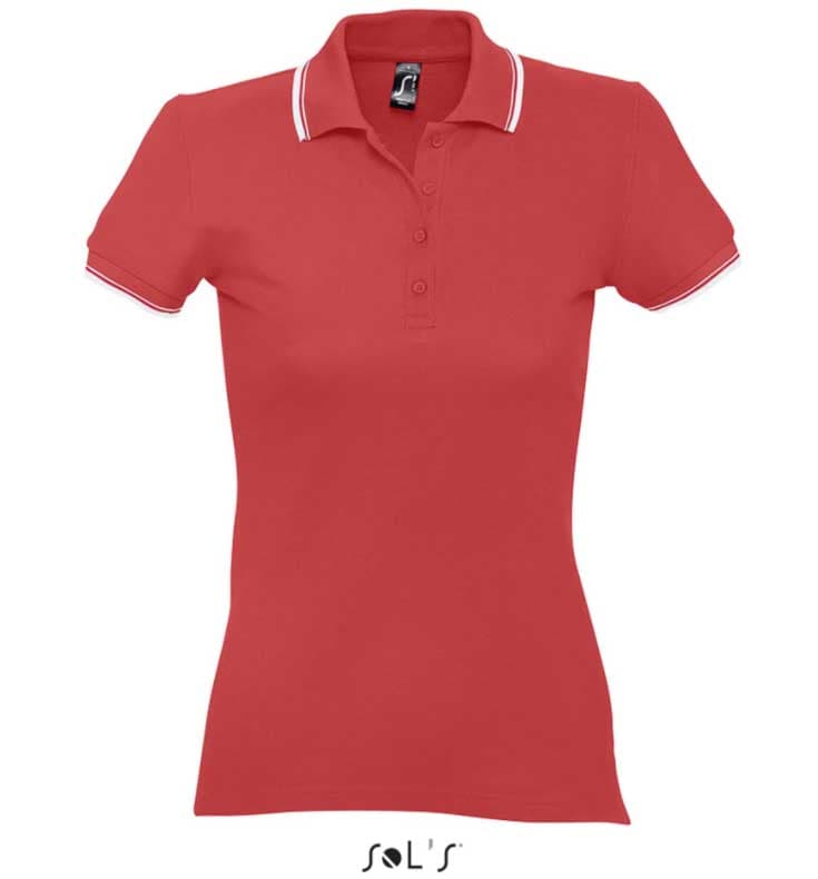 Ženska polo majica Sols Practice Women Red veličina XL 11366