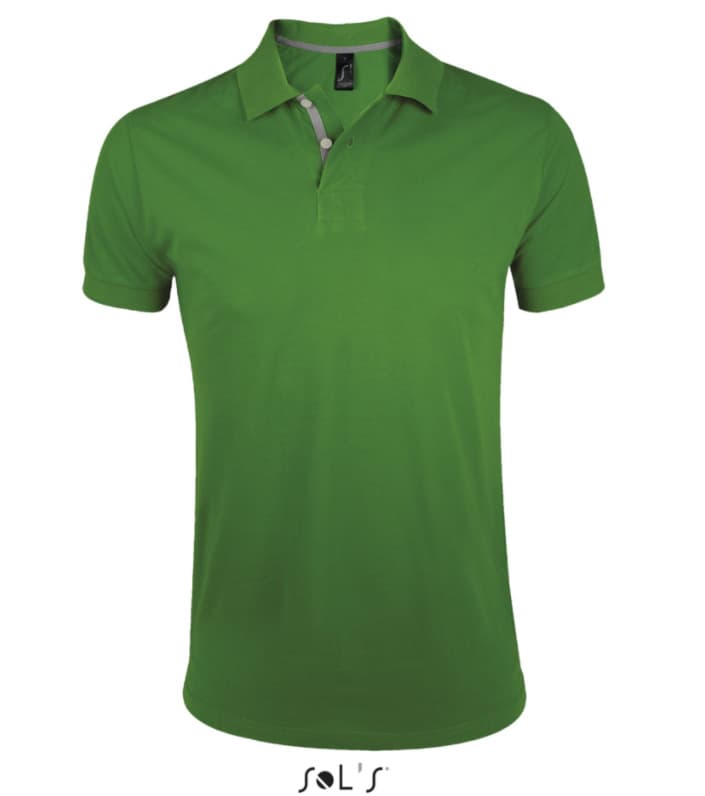 Sols Portland Muška majica sa kragnom vel. L Bud Green 00574