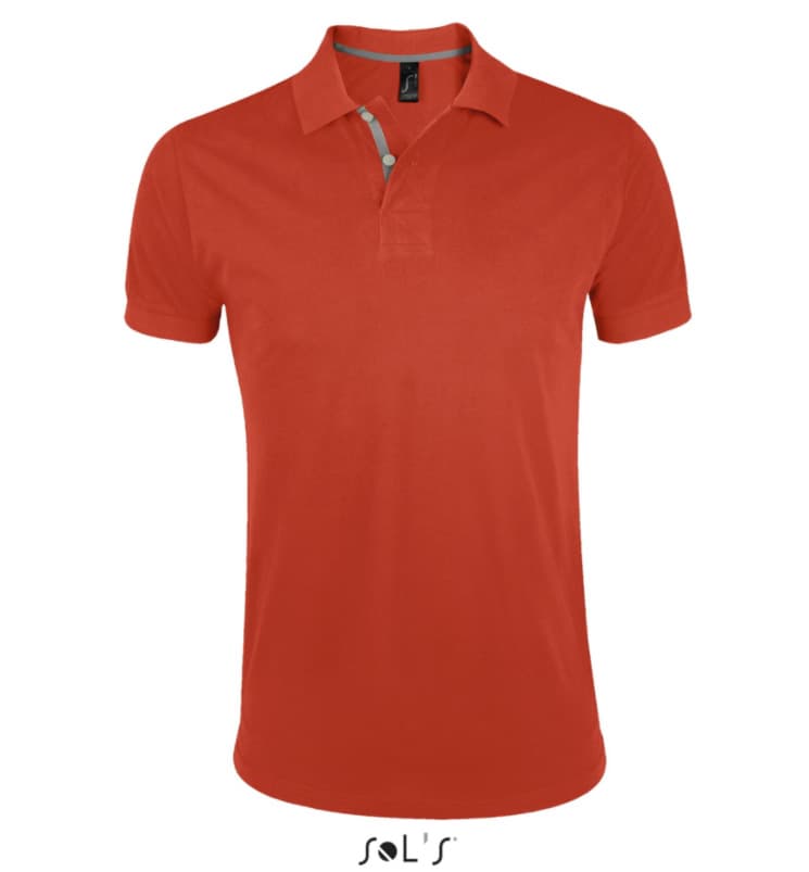 Sols Portland Muška majica sa kragnom vel. XL Burnt Orange 00574