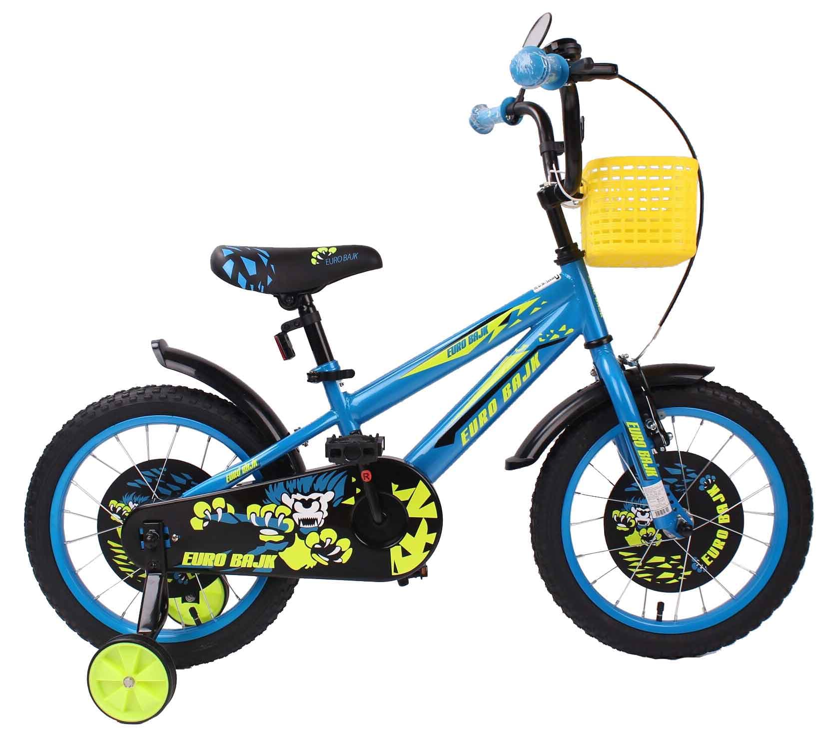 Dečiji bicikl BMX 16inča Plavo-žuta