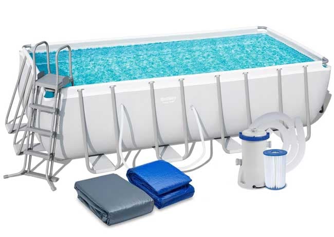 Bestway 56670 Pravougaoni bazen sa čeličnom konstrukcijom 488x244x122