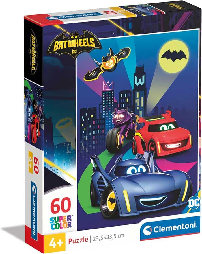 Puzzle slagalica 60 delova Batwheels Clementoni 26593