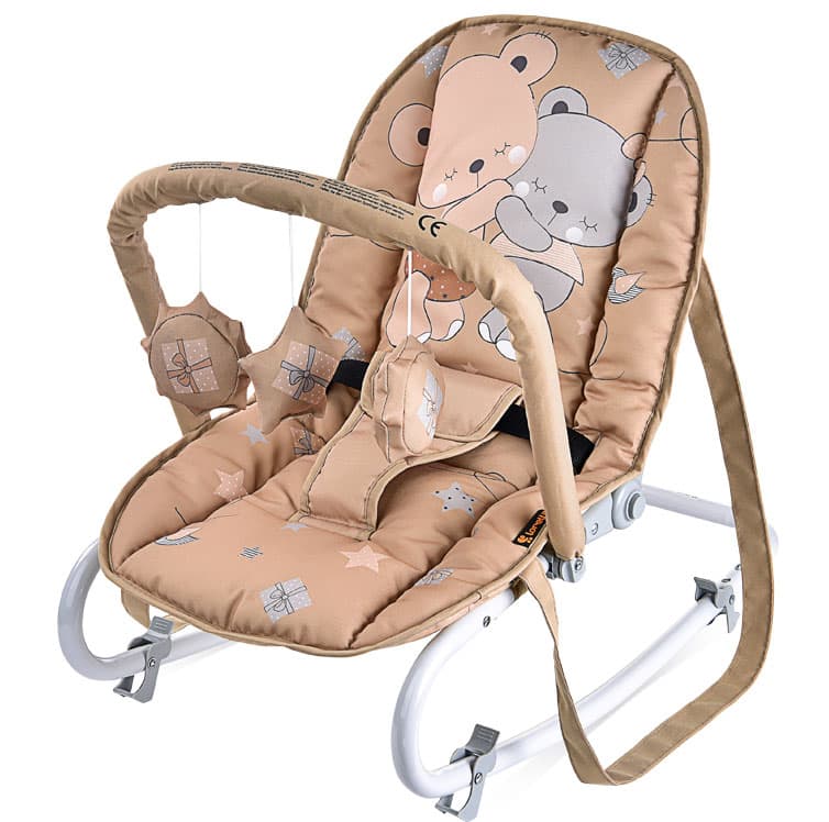 LORELLI Ležaljka za bebe TOP RELAX Beige Za Za