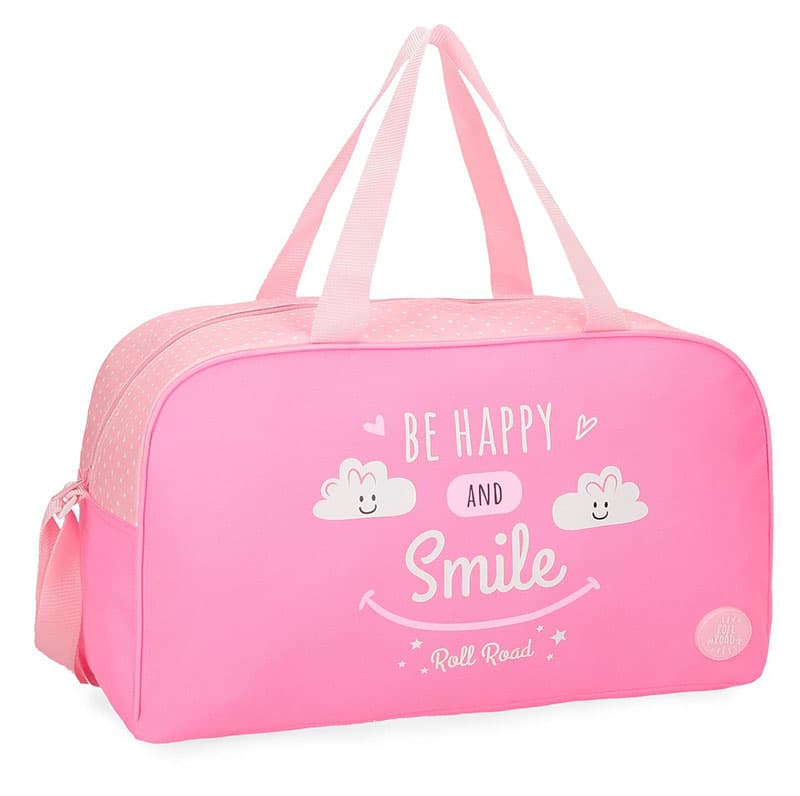 Torba za put sport ili izlet Roll Road Happy Pink 43233