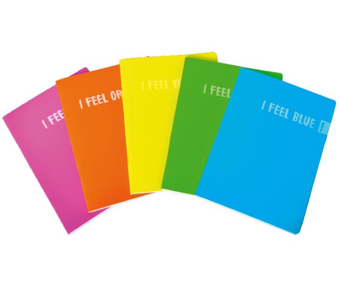 Sveske A4 blanko - pakovanje 10 komada I Feel Color