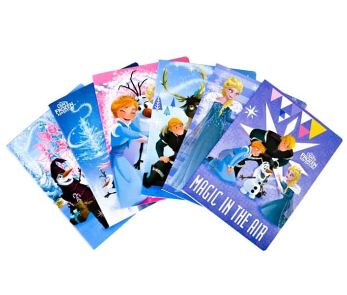 Male sveske u uske i široke linije 10 komada - Disney Frozen 32223