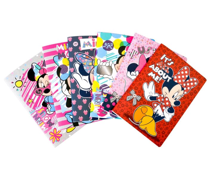 Deset A5 svezaka na kvadratiće Play - Minnie Mouse Glitter