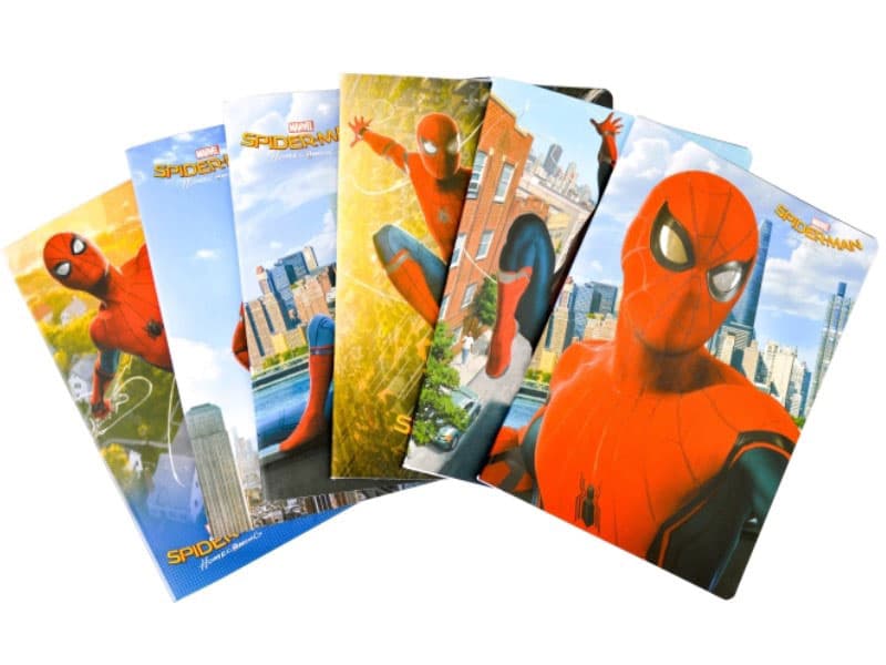 Deset A5 svezaka u široke linije Play - Spiderman