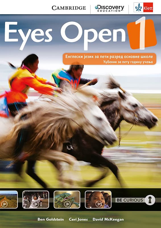 KLETT Engleski jezik 5, Eyes open 1, udžbenik za peti razred