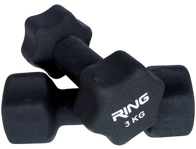 Bučice za aerobik 2x3kg RX DB2133-3