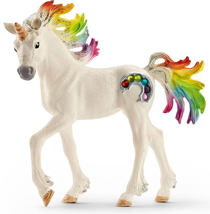 Schleich Figurice Bayala - Dugin jednorog - ždrebe 70525
