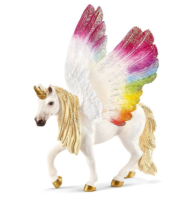 Schleich Figure Bayala - Dugin jednorog sa krilima 70576