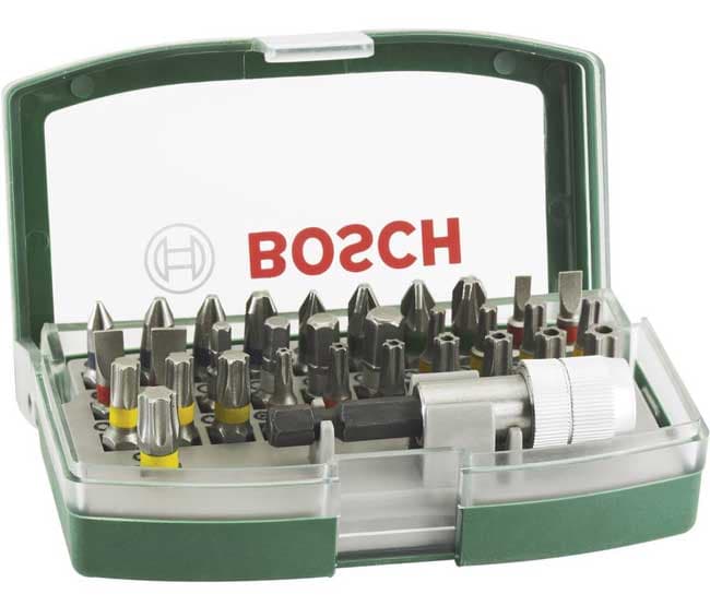 Bosch 32-delni set bitova odvrtača kodiranih bojom 2607017063