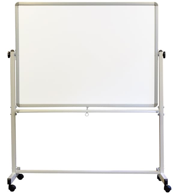 Memoboards Bela tabla dvostrana 100x200 na stalku sa točkićima 09WS45