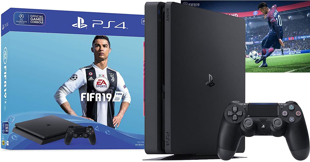PS4 500GB Dualshock4 FIFA 19 Bundle