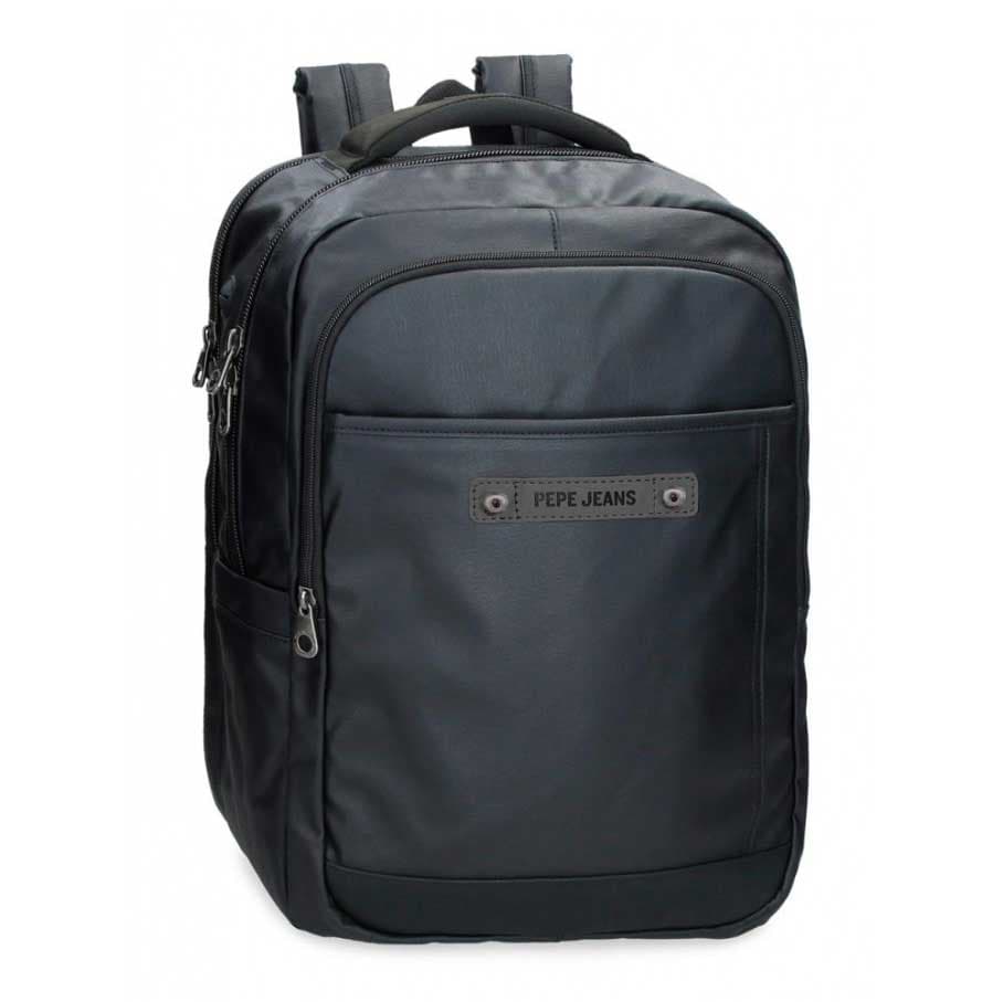 Ranac za laptop 15.6in Pepe Jeans Hatfield black 77727
