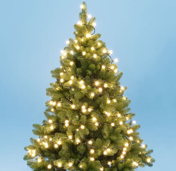 Novogodišnje lampice za jelku 200 toplo belih LED dioda KII200B/WW