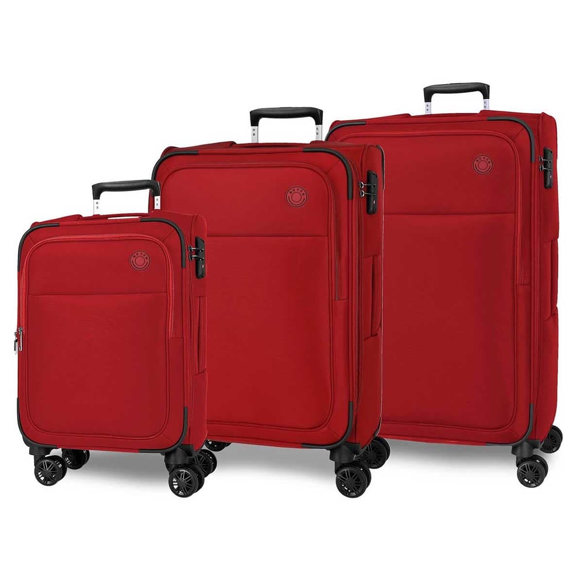 Putni koferi 55/66/77cm Movom Atlanta red 53184