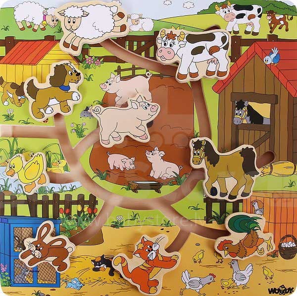 Woodyland igračka - Lavirint Farma 93030