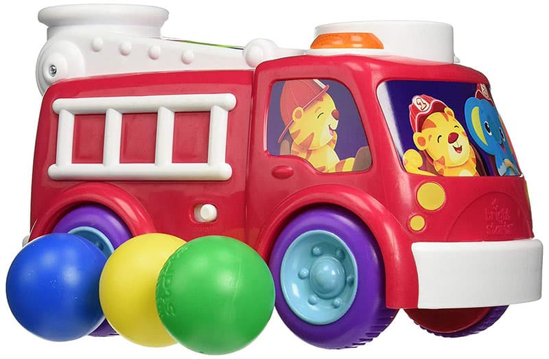 KIDS II BrightStarts Igračka VATROGASNI KAMION SA LOPTICAMA Roll & Pop Fire Truck