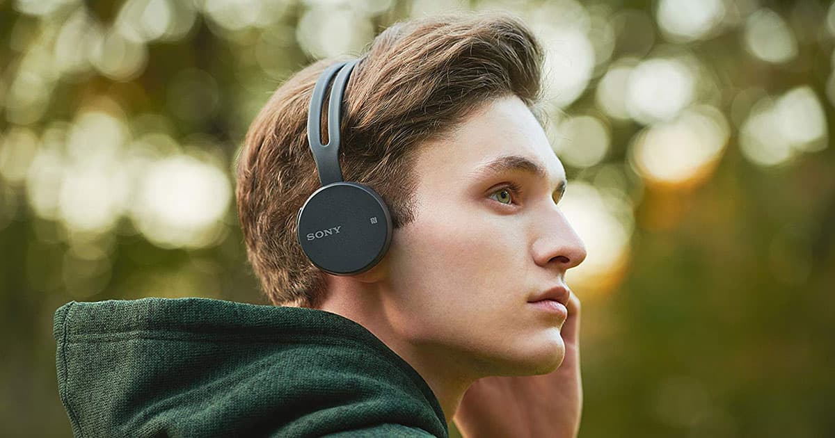 Sony WH-CH400 BlueTooth Bežične Slušalice Crne