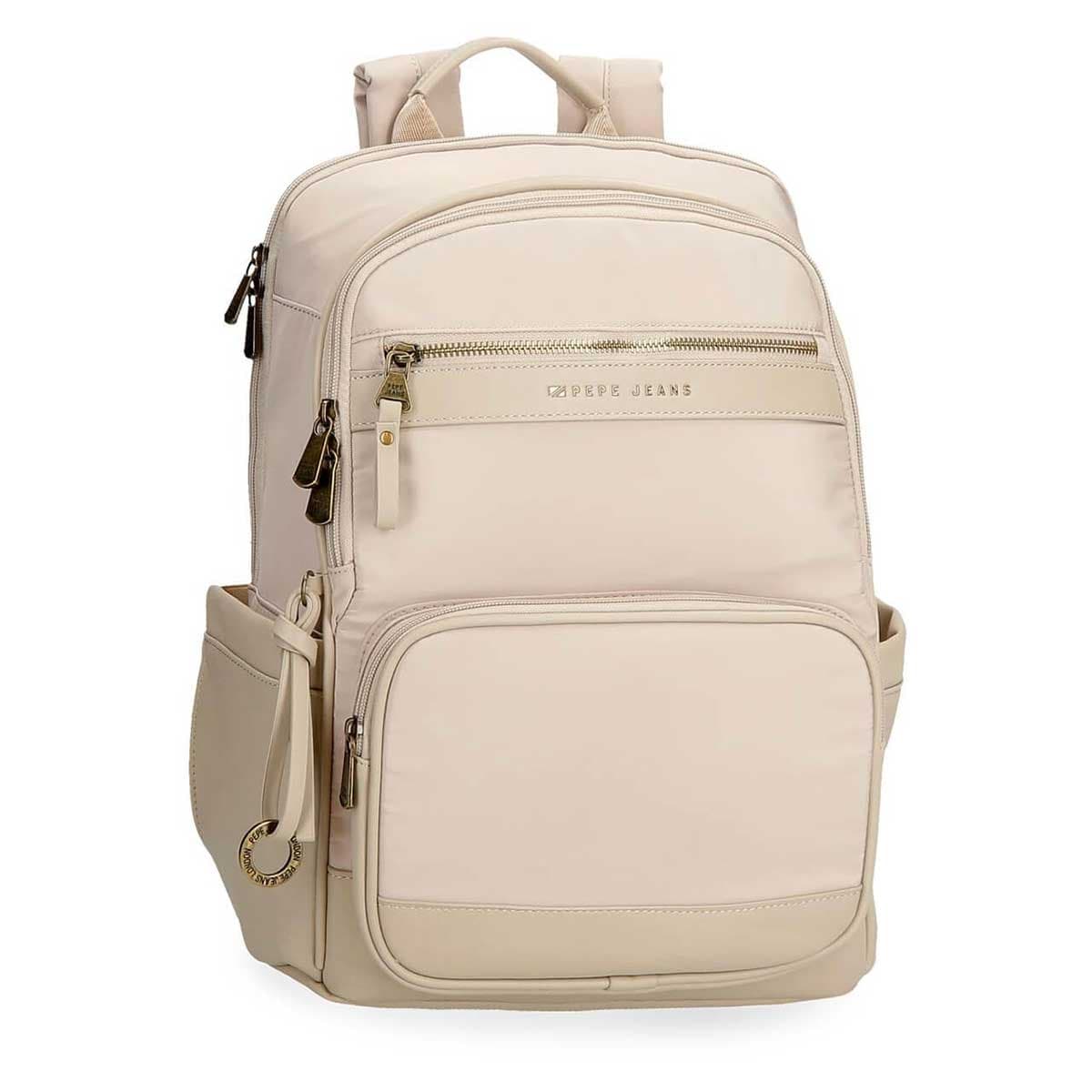 Ranac 40cm Pepe Jeans Morgan beige 79224