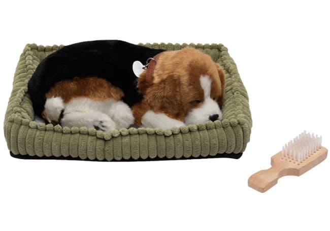 Plišani pas koji spava Sa pokretima disanja PP-Beagle