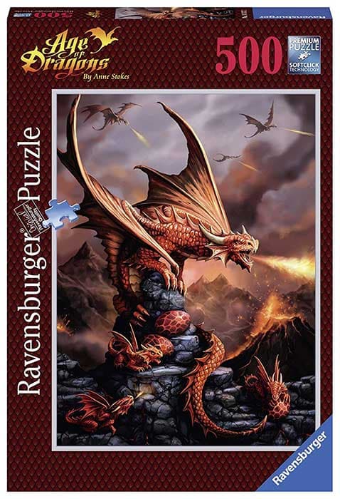 Puzle Ravensburger - Doba zmajeva - Ana Stoks 14747