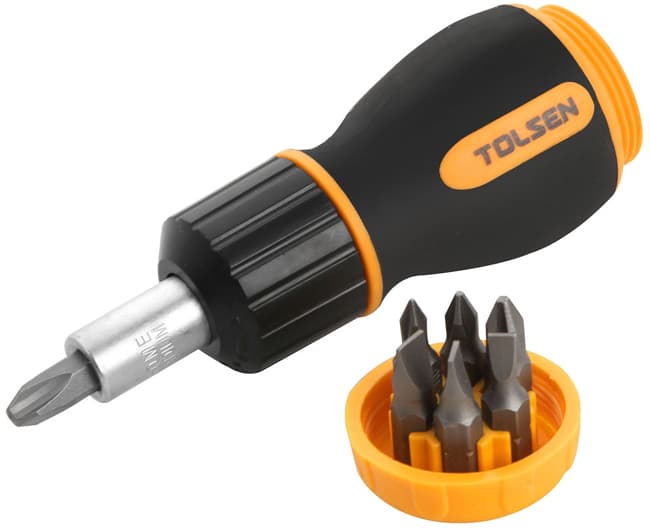 Tolsen Garnitura nastavaka odvijača sa drškom 20033