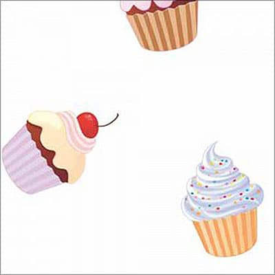 Mušema za kuhinjski sto - Cupcakes Ø 140cm