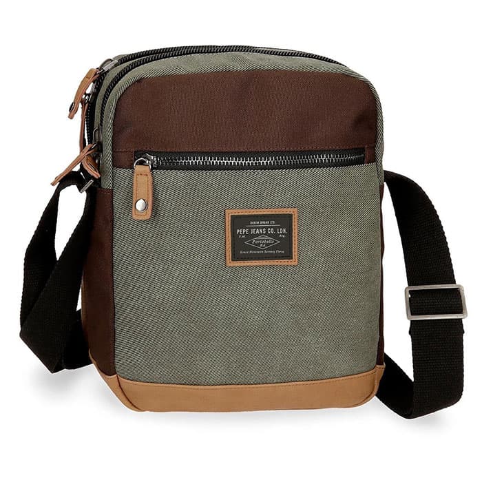 Pepe Jeans Muška torbica sa dve pregrade 27cm Wildshire 75157