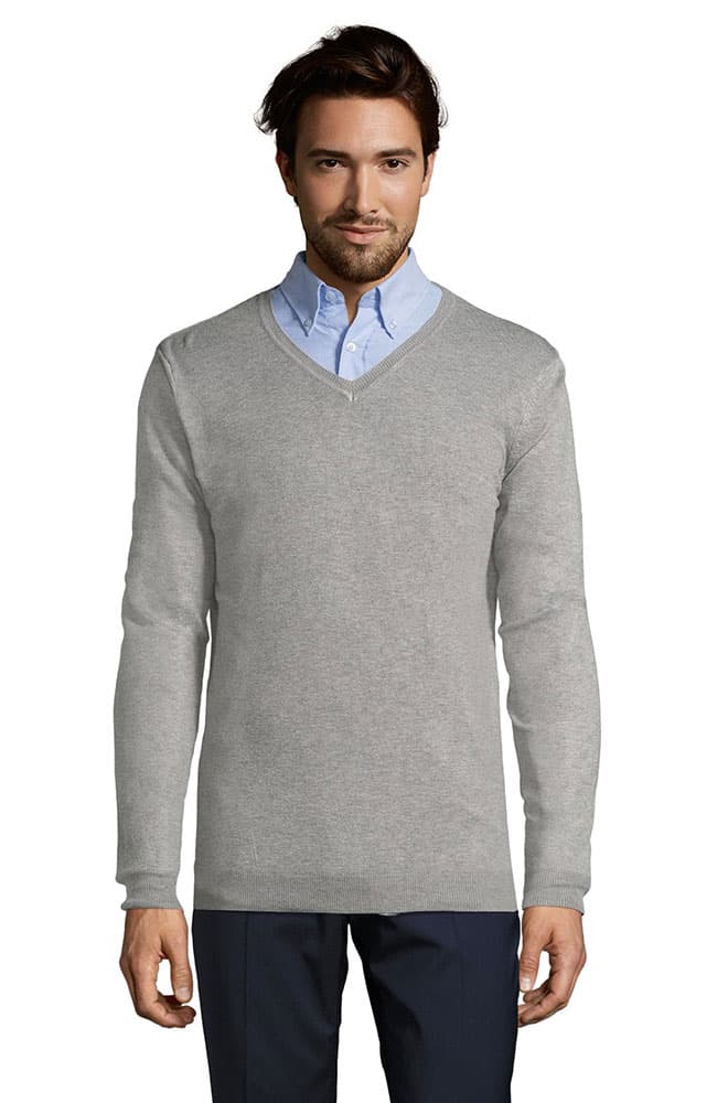 Sols Muški džemper Glory Grey XL 01710