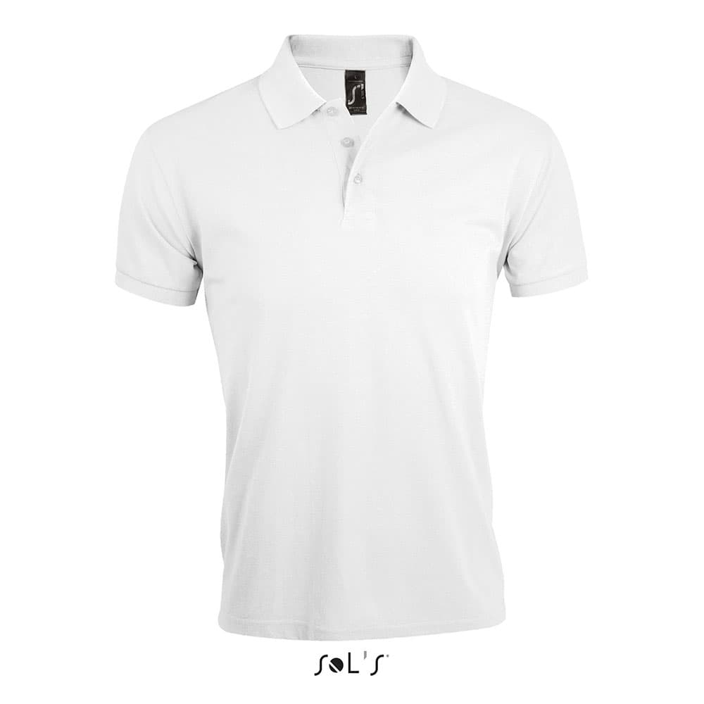 Muška polo majica sa kratkim rukavima Prime White vel. 3XL Sols 00571