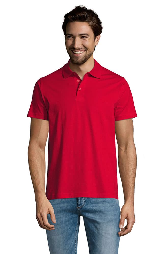 Sols Polo majica Precsott Red veličina XL 11377