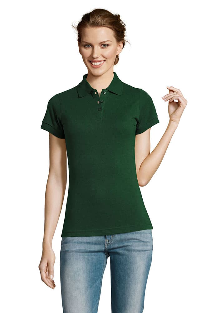 Sols Ženska polo majca Prime Bottle Green veličina S 00573