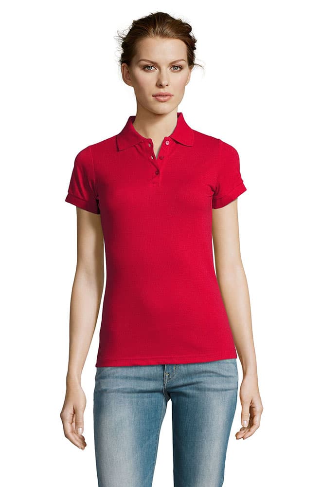Sols Ženska polo majca Prime Red veličina L 00573