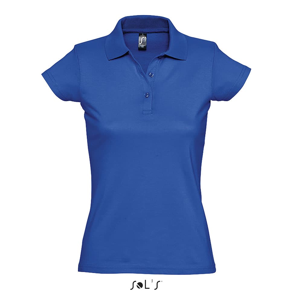 Sols Ženska pamučna polo majica Prescott Royal veličina S 11376