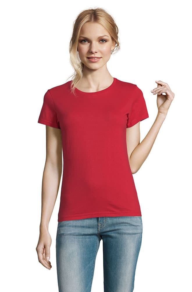 Sols Ženska pamučna majica Imperial Red veličina XL 11502