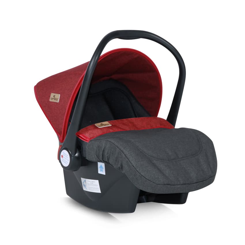 LORELLI Autosedište LIFESAVER 0-13kg Black and Red 